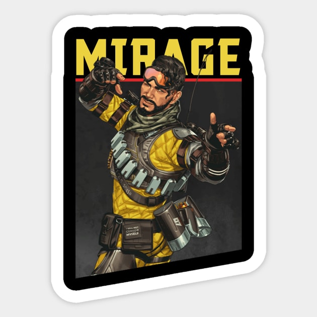 mirage Sticker by mgalodesign